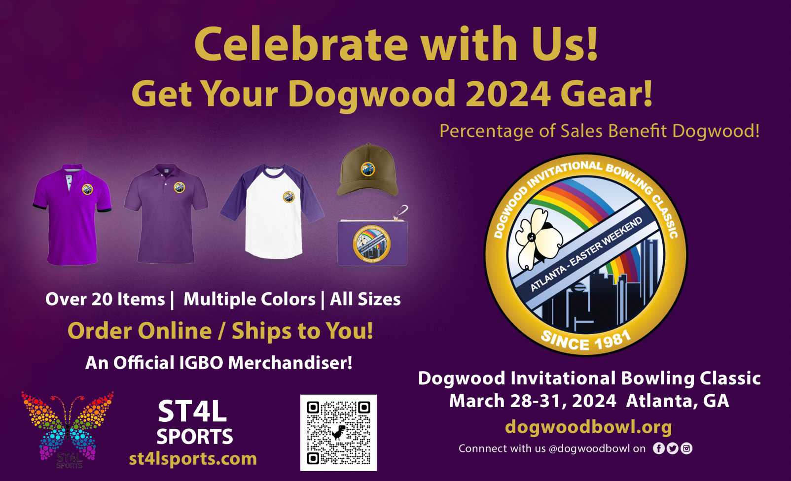 Show Your Colors with Official Dogwood 2024 Gear Dogwood Invitational